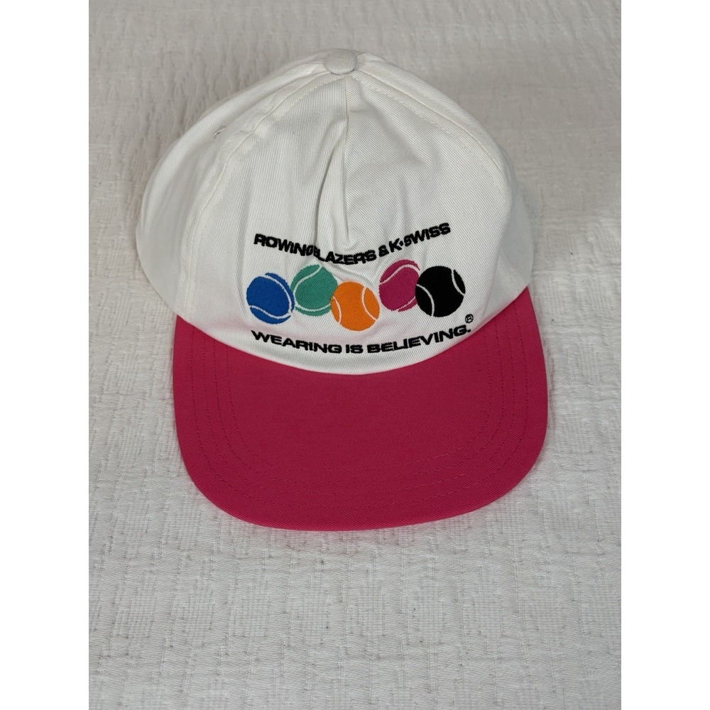 NWT!!! Rowing Blazers x K-Swiss Unstructured Snapback Tennis Hat / Cap